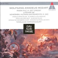 Mass No.11 in C major K257, 'Credo' : II Gloria - Николаус Арнонкур & Alastair Miles & Angela Maria Blasi & Arnold Schoenberg Chor & Deon Van Der Walt & Elisabeth von Magnus & Вольфганг Амадей Моцарт