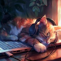 Juego Pacífico En Ecos Suaves - Música de gatito & Ritmos de hip hop LoFi & Las barbas son mejores