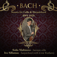 Bach Sonata for Cello & Harpsichord 3 Andante Bwv 1028, Ivo Sillamaa / Harpsichord With Crow Feathers - Sofia Maltizova / baroque cello & Johann Sebastian Bach