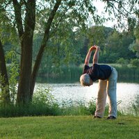 Stretch's Syncopated Symphony - Easy Yoga Music & Gentle Experience & ChilledCrow