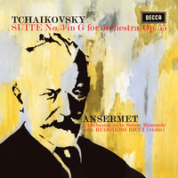 Tchaikovsky: Suite for Orchestra No. 3 in G Major, Op. 55, TH 33 - 4. Tema con variazioni - Ruggiero Ricci & L'Orchestre da la Suisse Romande & Ernest Ansermet & Пётр Ильич Чайковский