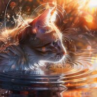 Feline Binaural Peace - Cat Music Jukebox & Whispering Streams & Intentional Vibes
