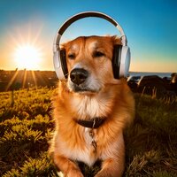 Floating Canine Tones - Binary Eternity & Dog Chill Out Music & Dog Music Planet