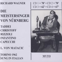 "Die Meistersinger von Nürnberg", Dritter Aufzug: Fiori e serti veggo là / Blumen und Bänder she ich dort! (Sachs, David) - Рихард Вагнер & Giuseppe Taddei & Orchestra e Coro di Torino della Rai & Carlo Franzini