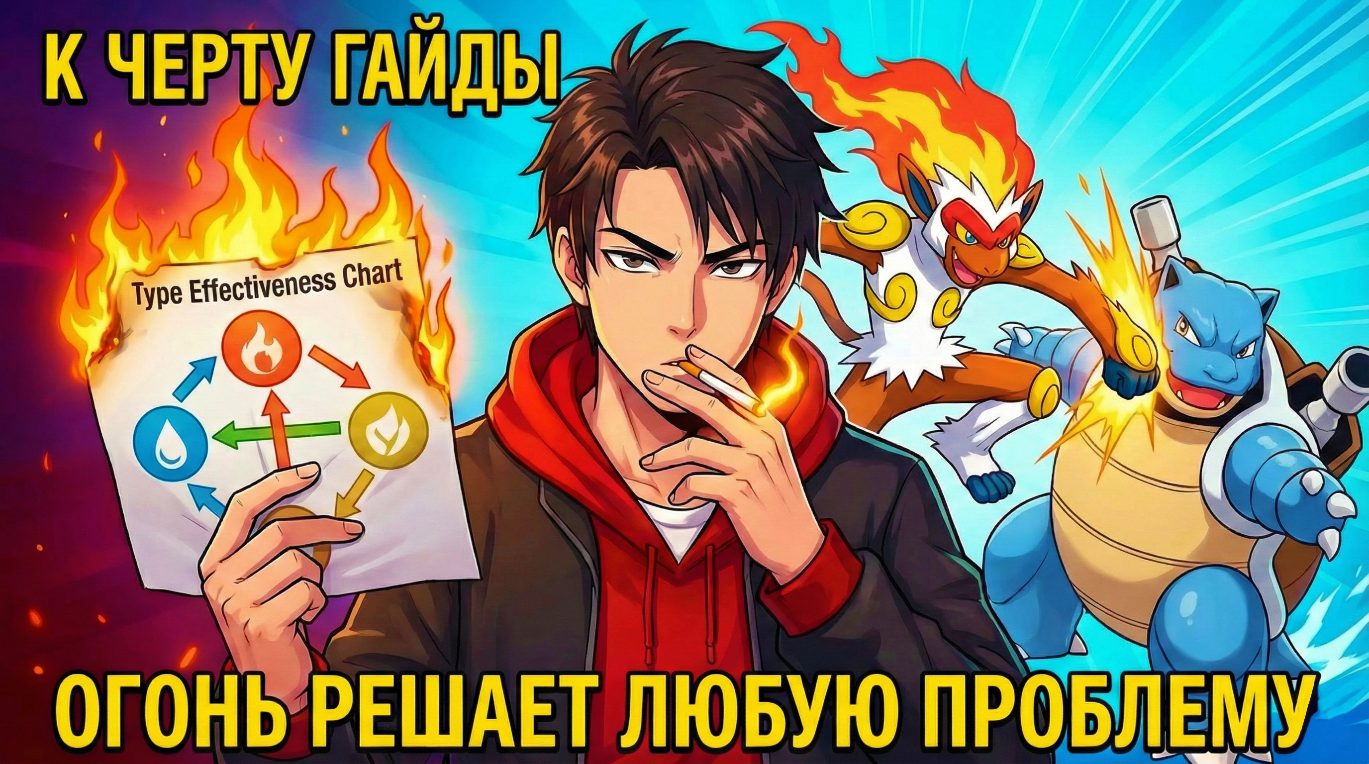 Pokemon: Сжигая конкурентов