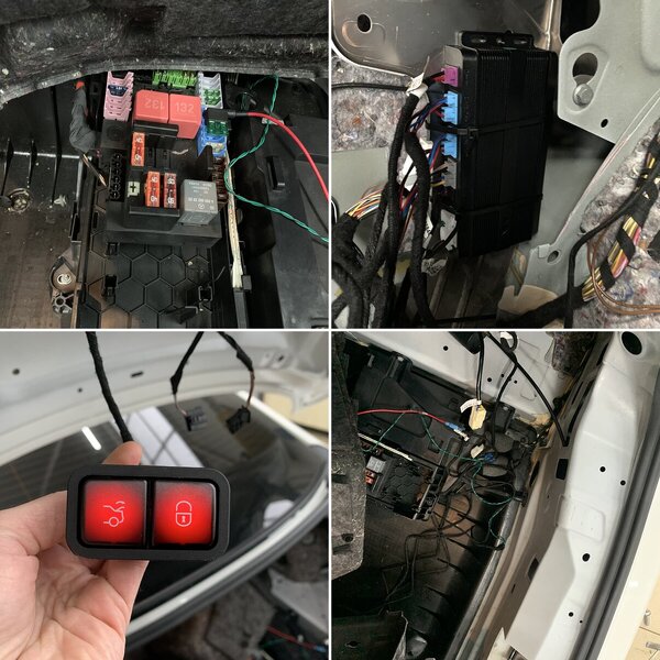 Retrofit китайский комплект автоматической крышки багажника