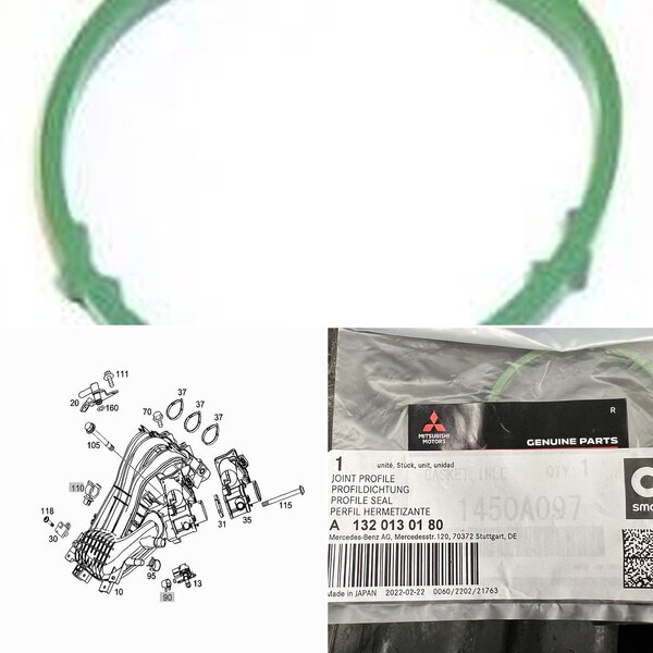 A1320130180 Mercedes / Mitsubishi 1450A097