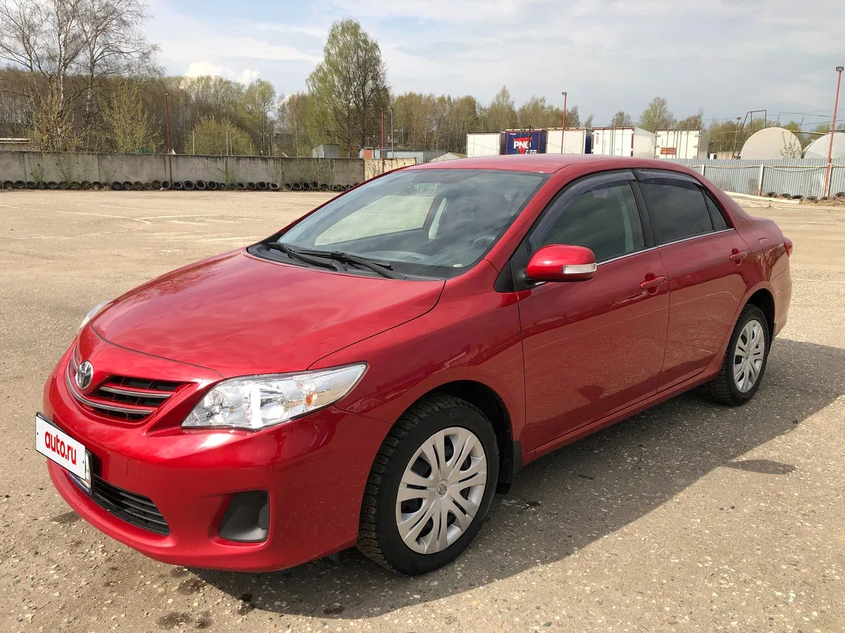 Toyota Corolla X (E140, E150) Рестайлинг