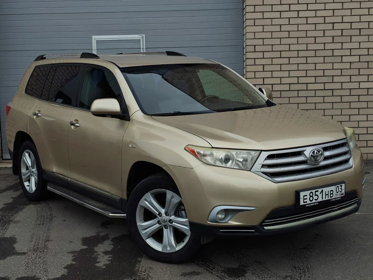 Toyota Highlander II (U40) Рестайлинг