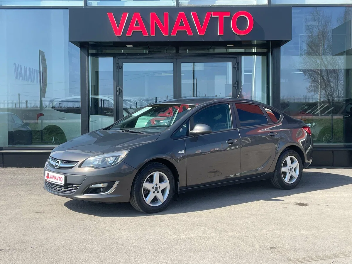 Opel Astra J Рестайлинг