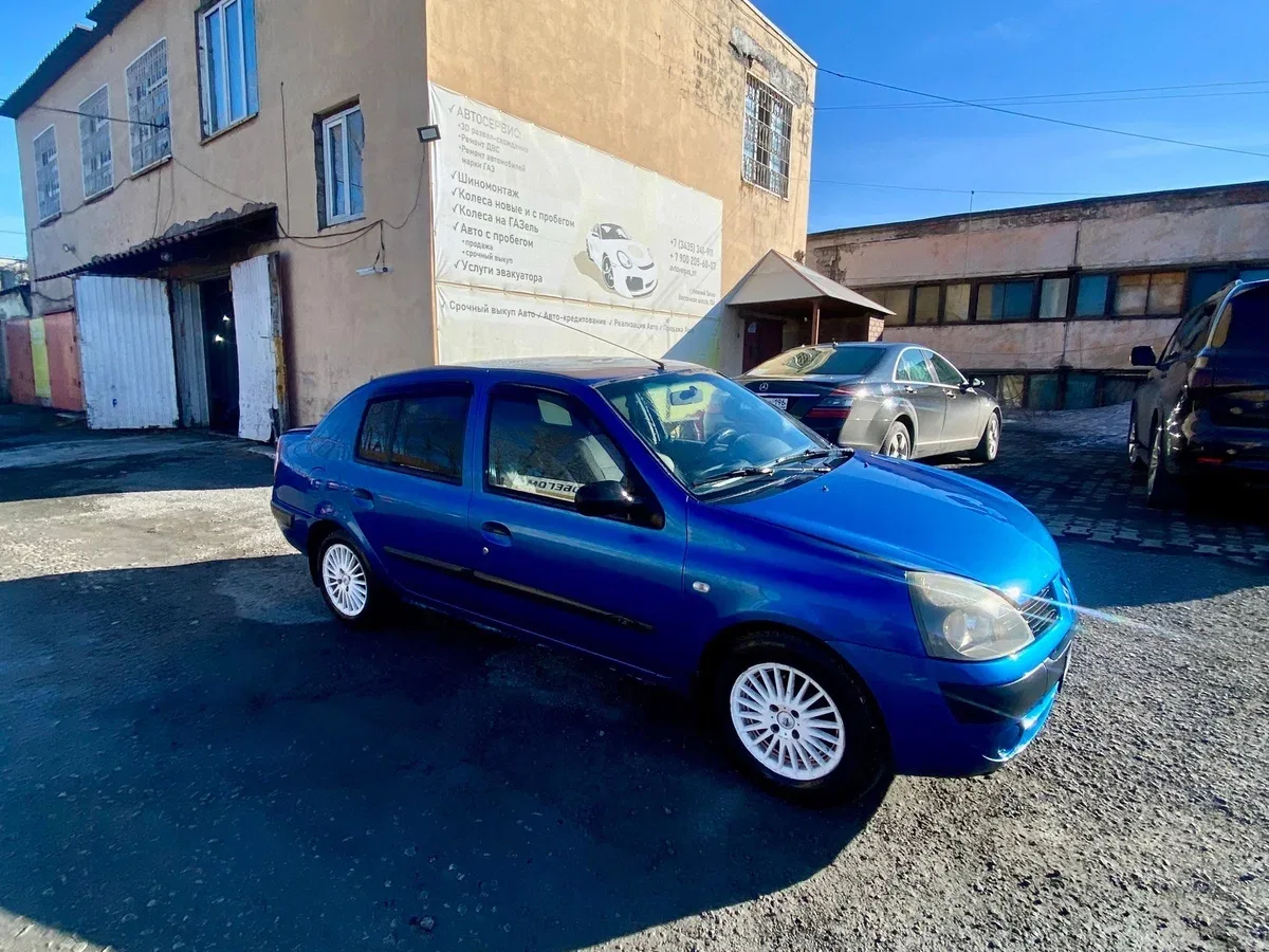 Renault Symbol I Рестайлинг