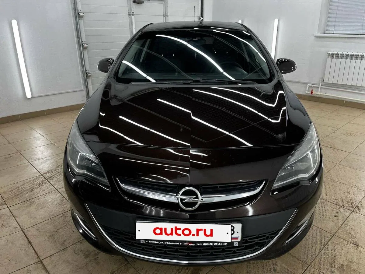 Opel Astra J Рестайлинг