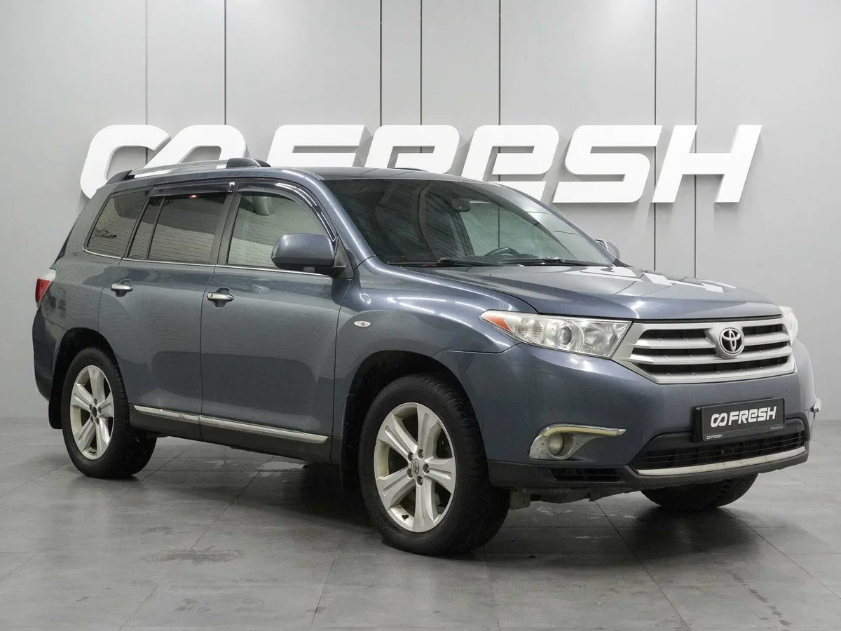 Toyota Highlander II (U40) Рестайлинг