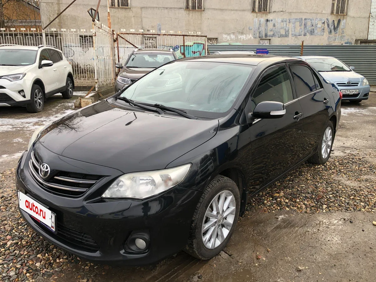 Toyota Corolla X (E140, E150) Рестайлинг