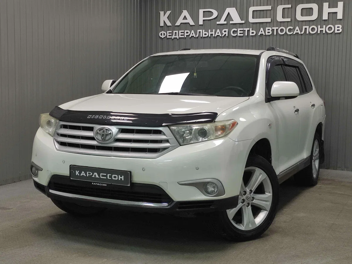 Toyota Highlander II (U40) Рестайлинг