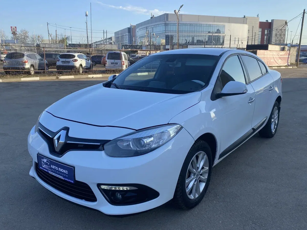 Renault Fluence I Рестайлинг