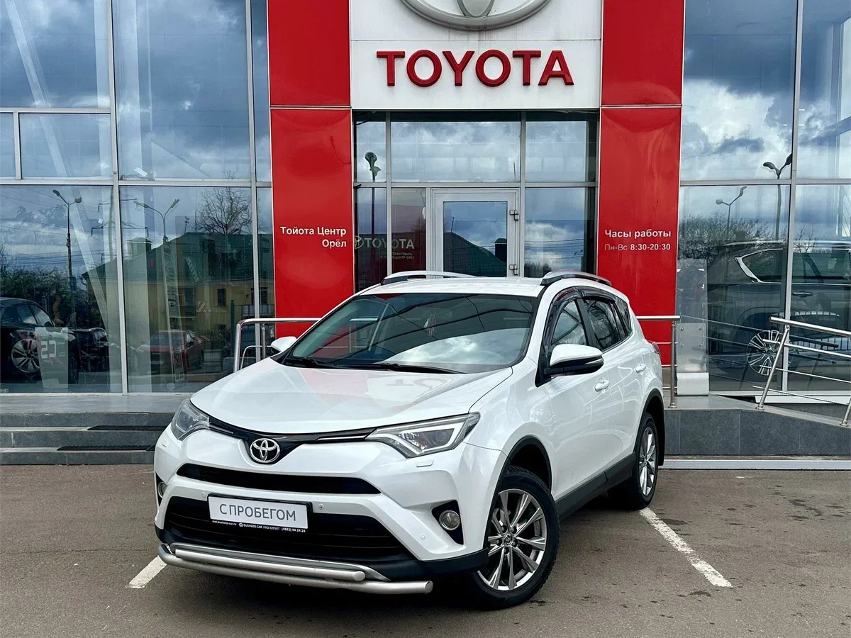 Toyota RAV4 IV (XA40) Рестайлинг