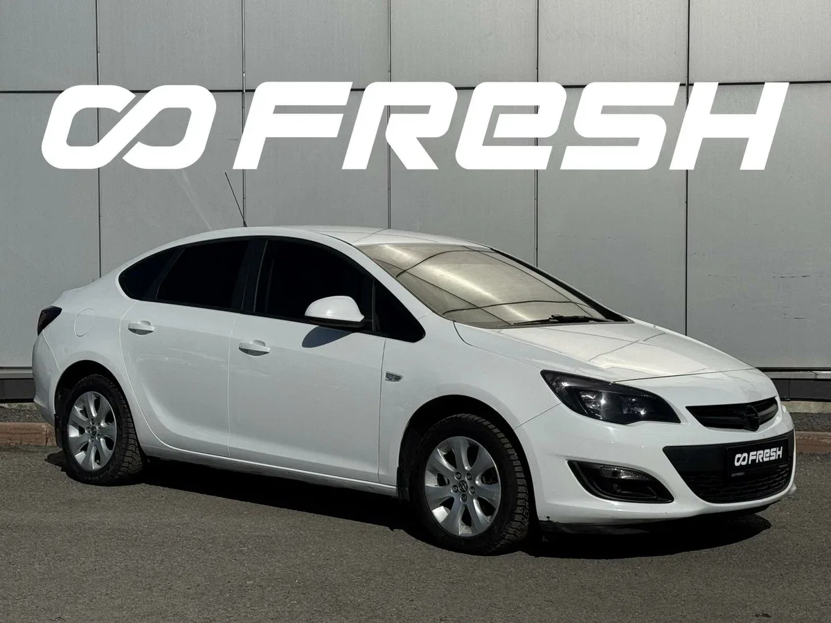 Opel Astra J Рестайлинг