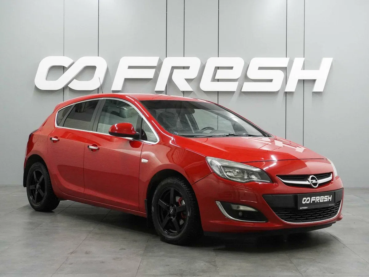 Opel Astra J Рестайлинг