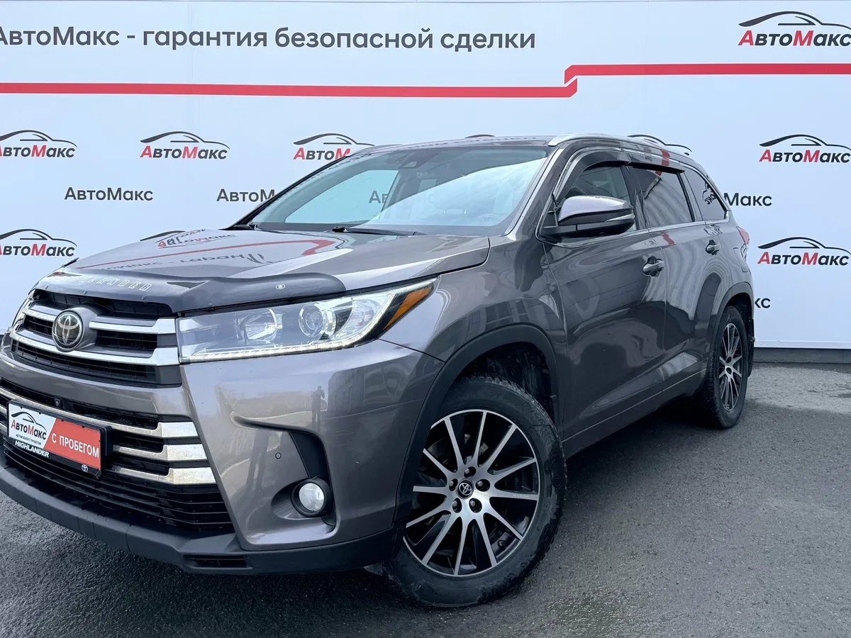 Toyota Highlander III (U50) Рестайлинг