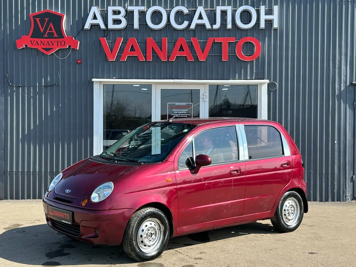 Daewoo Matiz I Рестайлинг