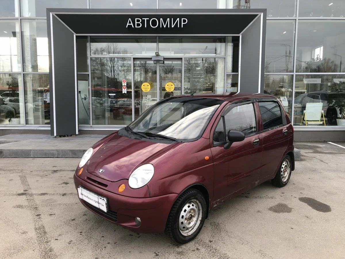 Daewoo Matiz I Рестайлинг