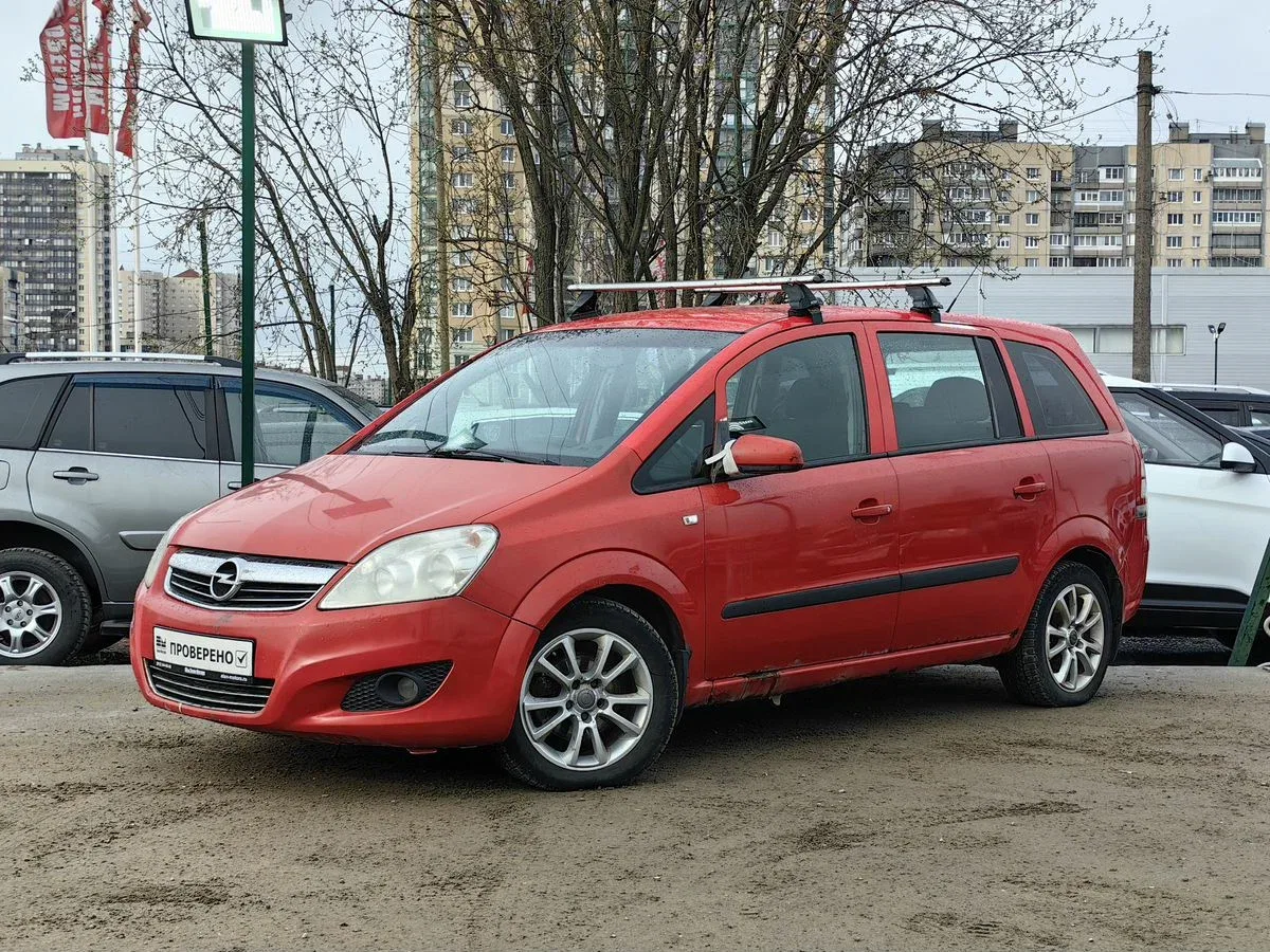 Opel Zafira B Рестайлинг