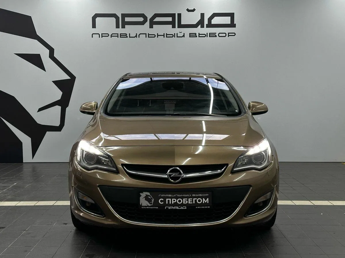 Opel Astra J Рестайлинг