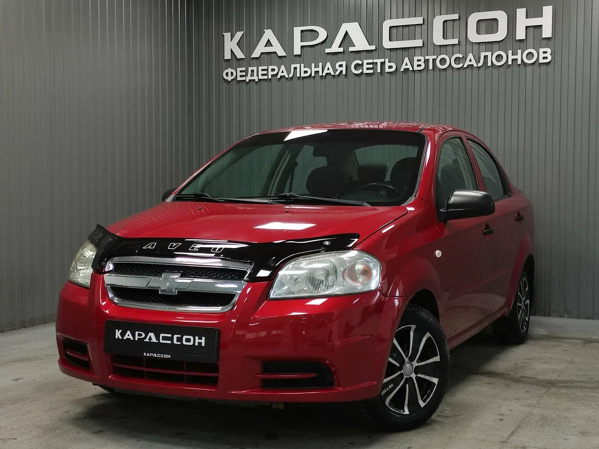 Chevrolet Aveo I Рестайлинг