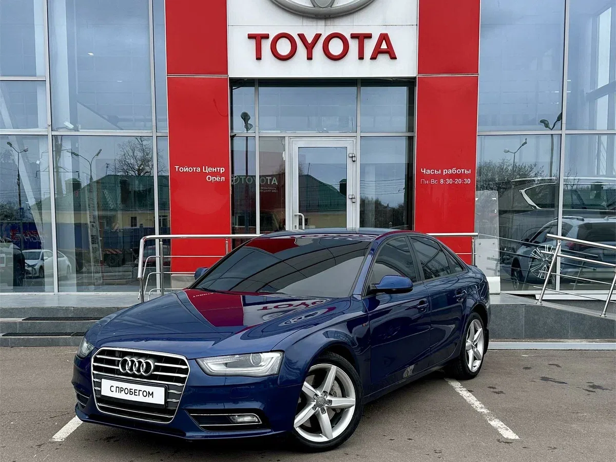 Audi A4 IV (B8) Рестайлинг