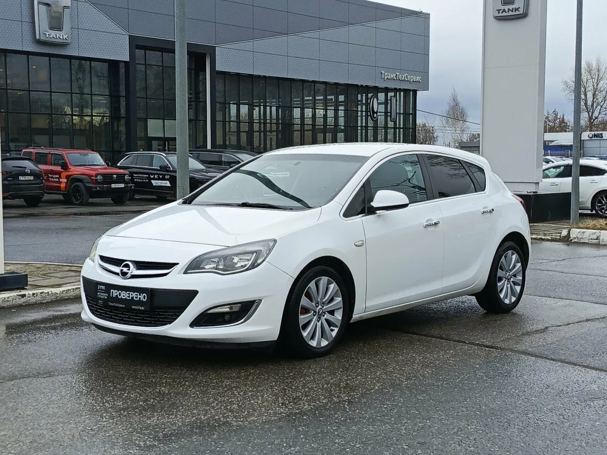 Opel Astra J Рестайлинг