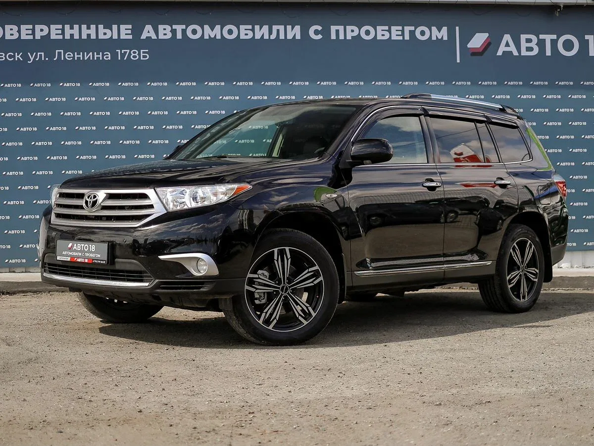 Toyota Highlander II (U40) Рестайлинг