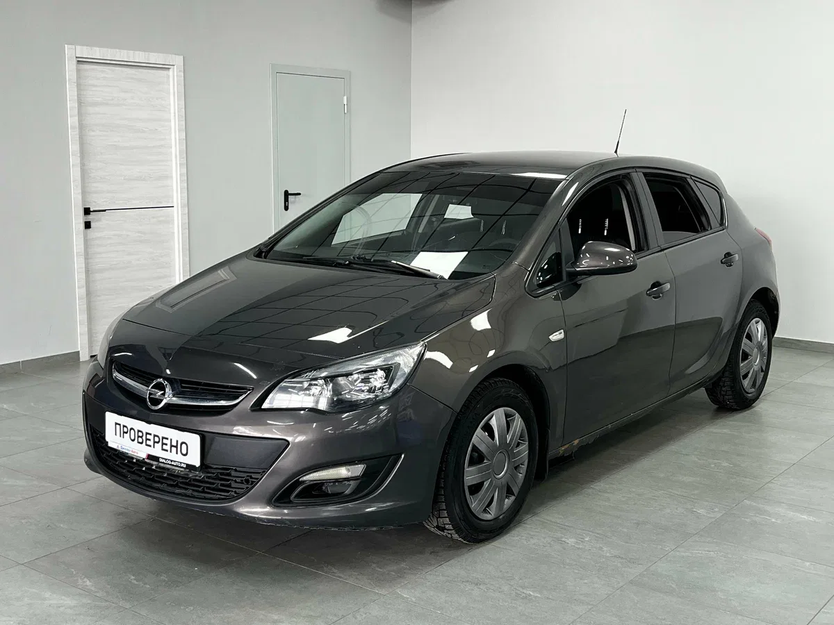 Opel Astra J Рестайлинг