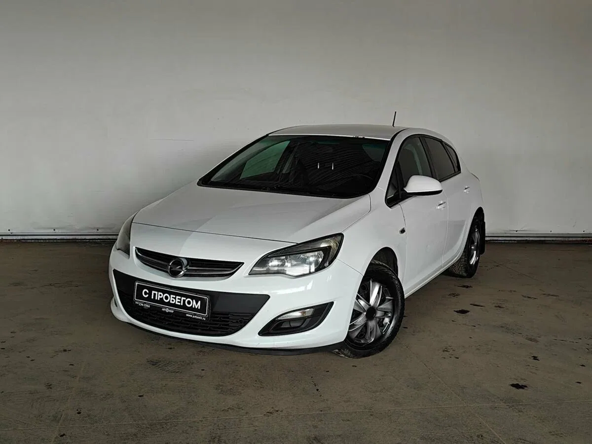 Opel Astra J Рестайлинг