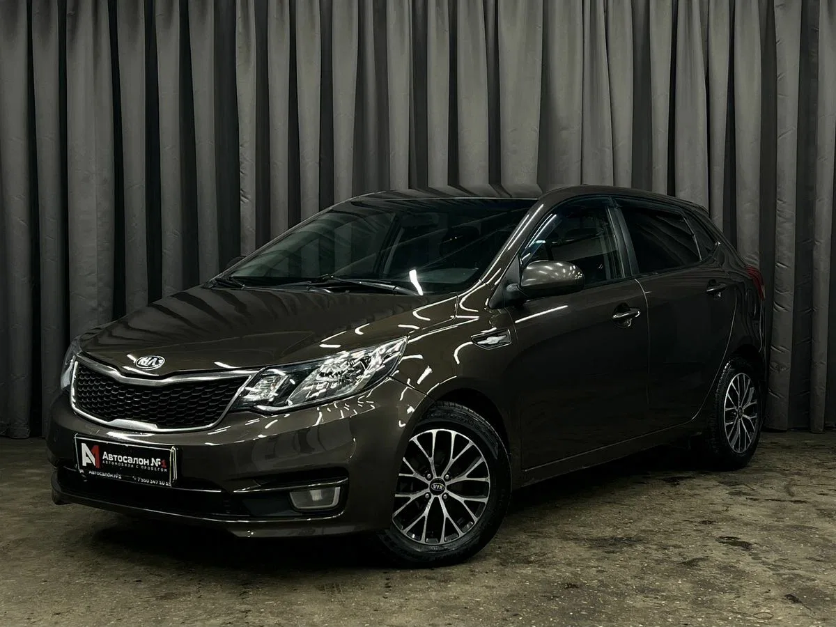 Kia Rio III Рестайлинг