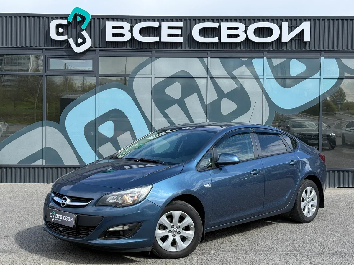 Opel Astra J Рестайлинг