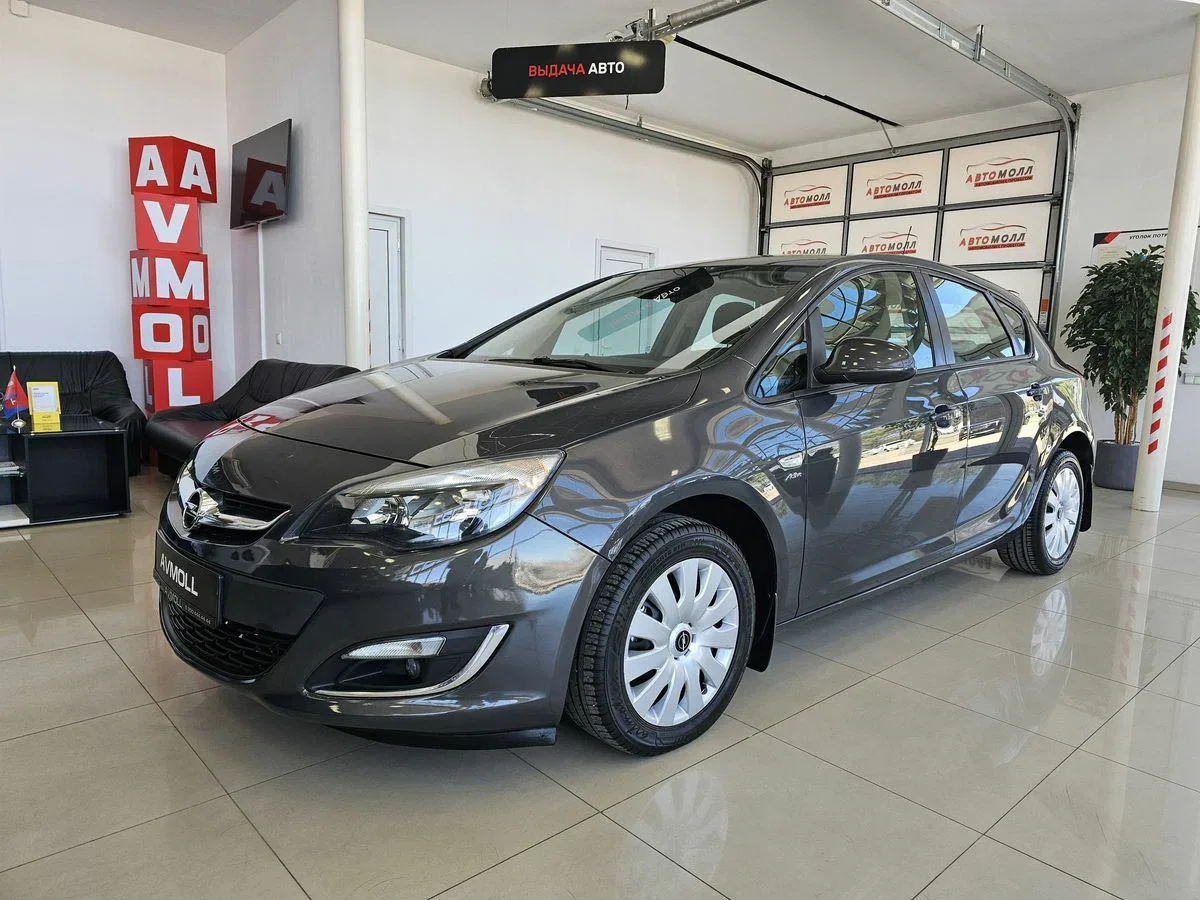 Opel Astra J Рестайлинг