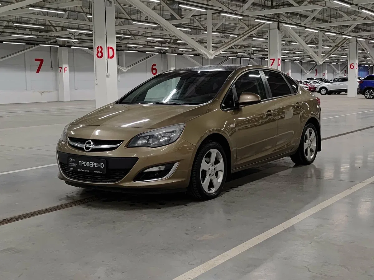 Opel Astra J Рестайлинг