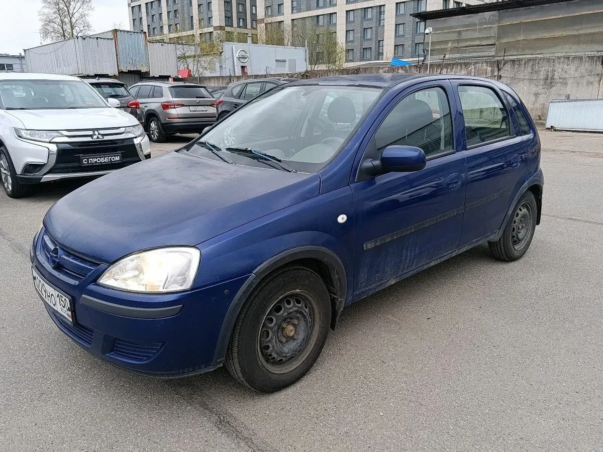 Opel Corsa C Рестайлинг