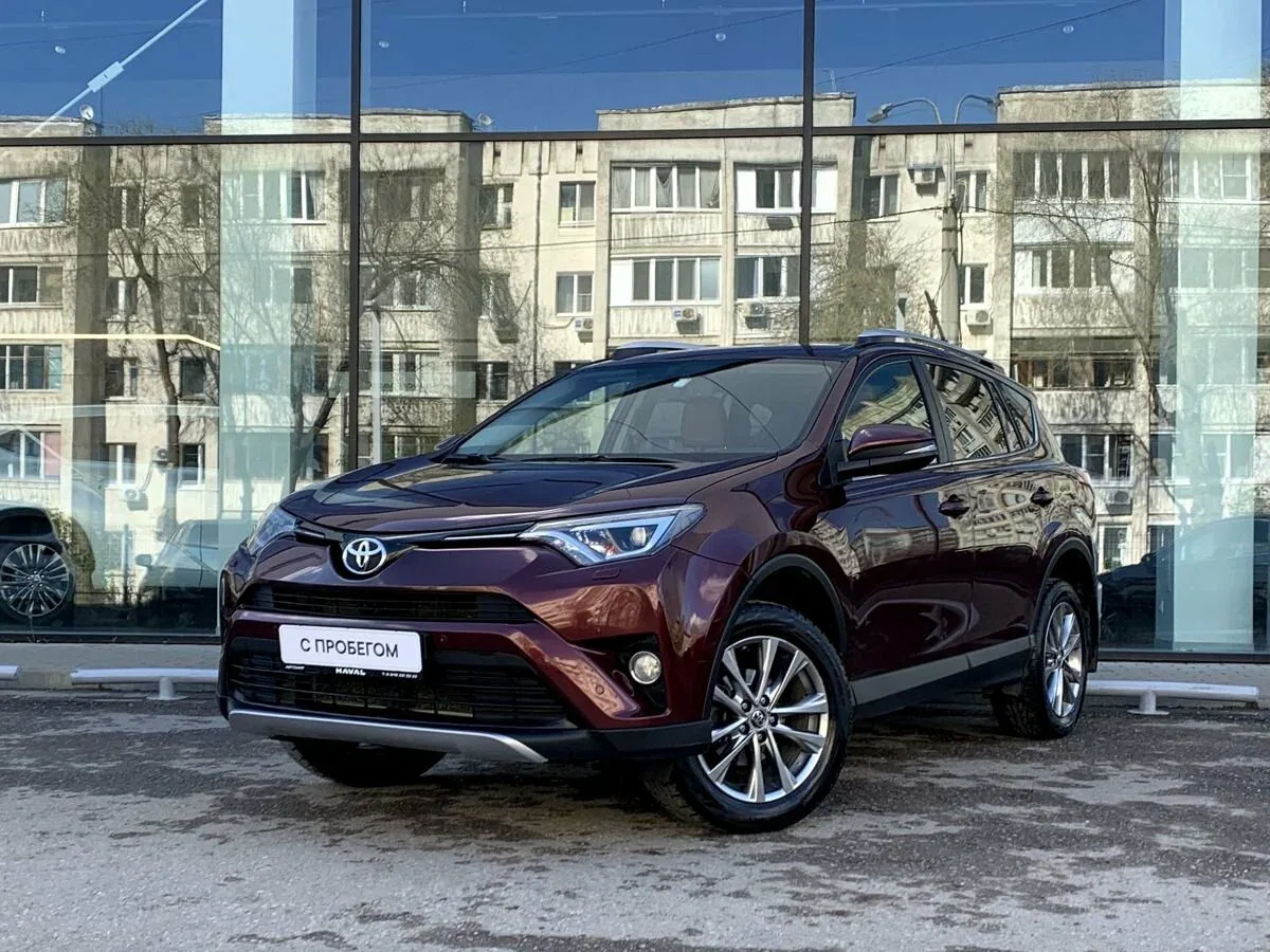 Toyota RAV4 IV (XA40) Рестайлинг