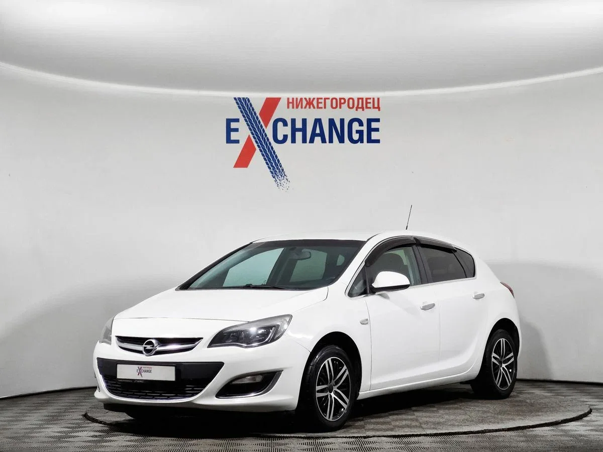 Opel Astra J Рестайлинг