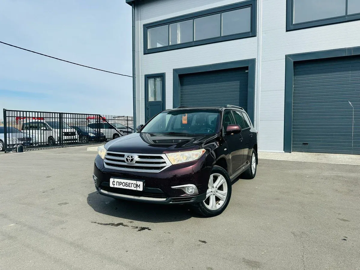 Toyota Highlander II (U40) Рестайлинг