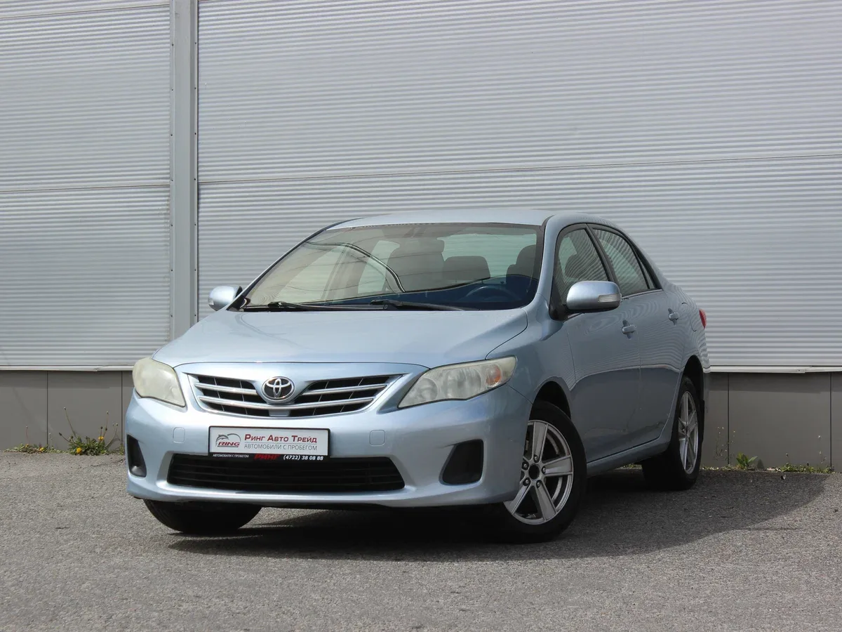 Toyota Corolla X (E140, E150) Рестайлинг