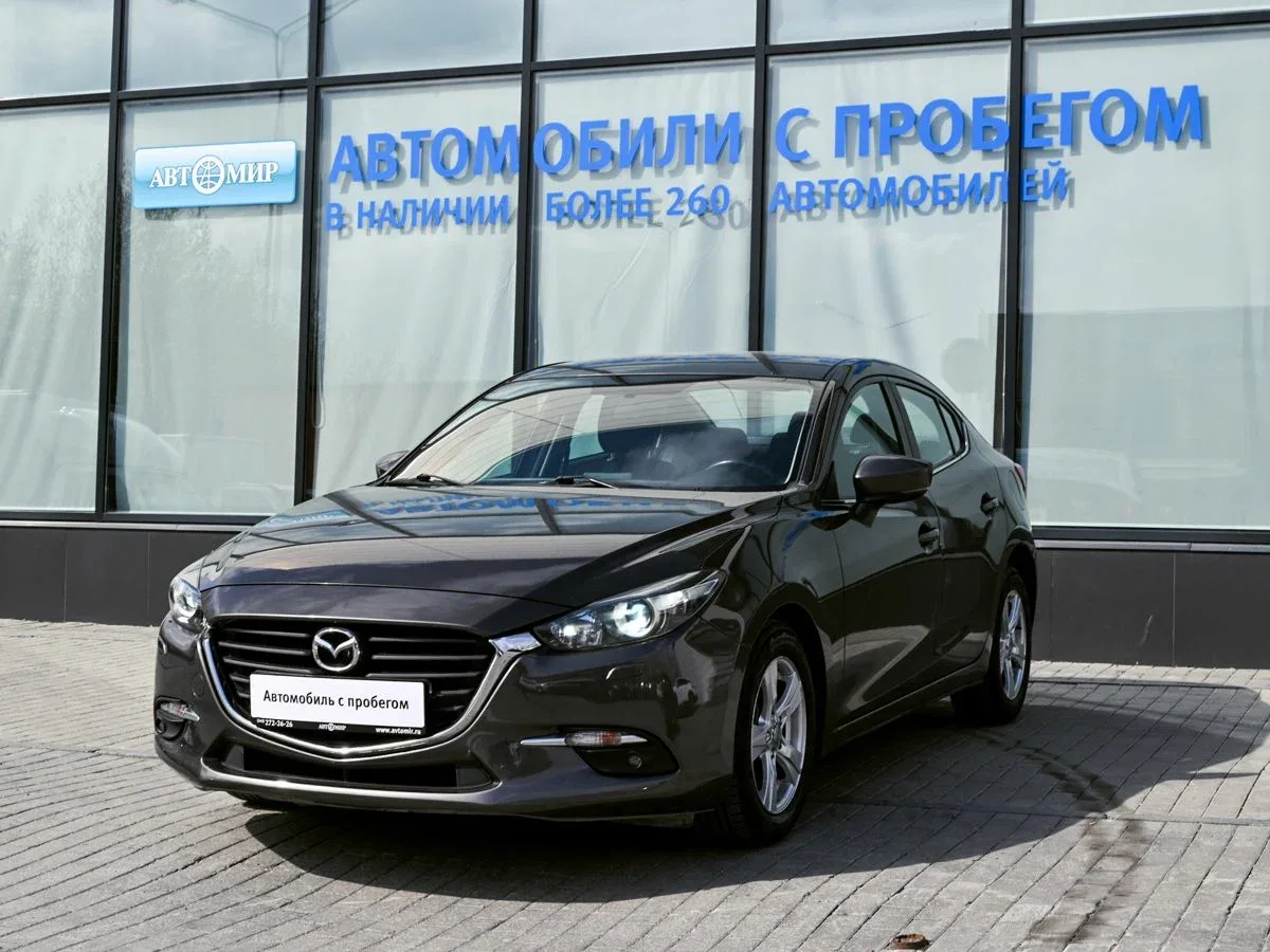 Mazda 3 III (BM) Рестайлинг