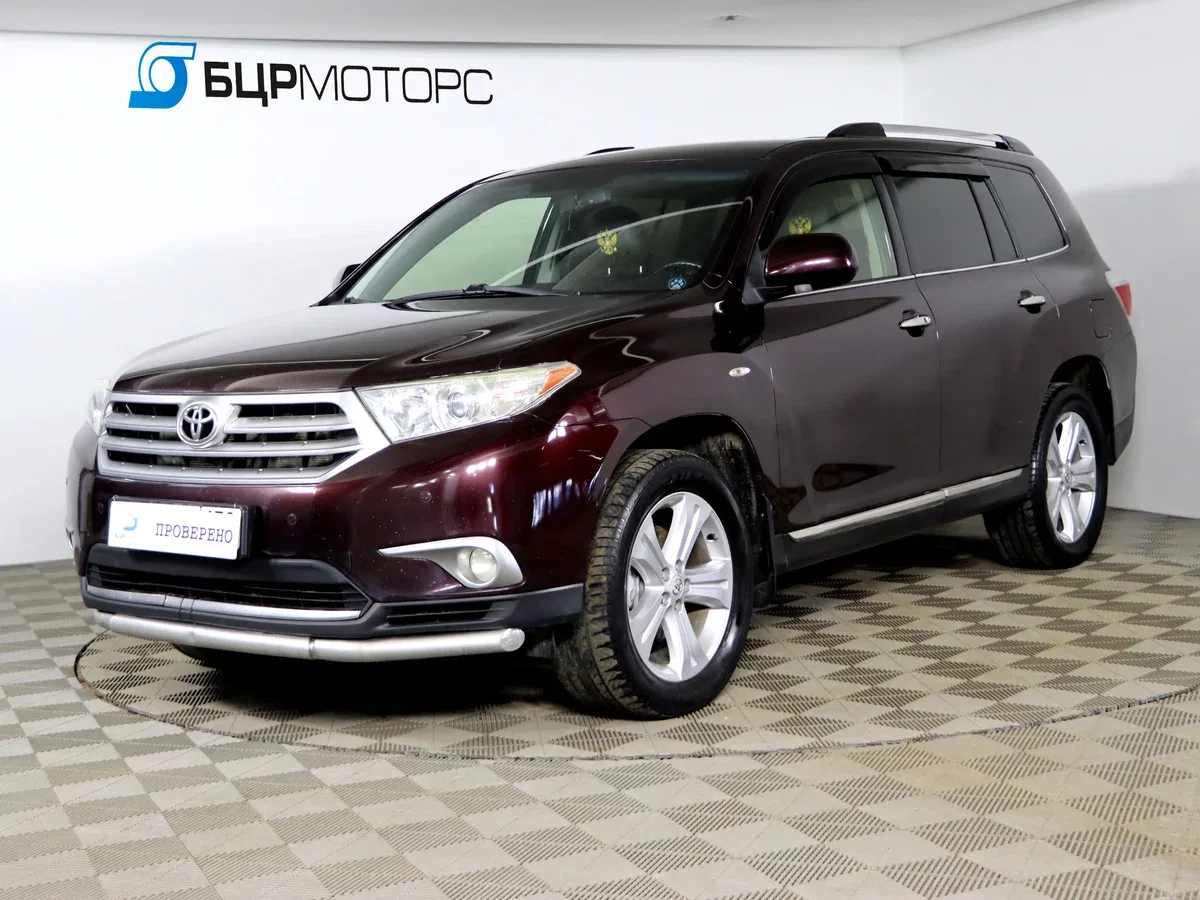Toyota Highlander II (U40) Рестайлинг