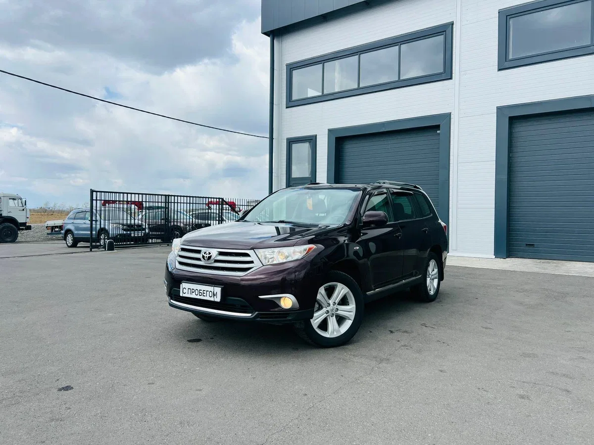 Toyota Highlander II (U40) Рестайлинг