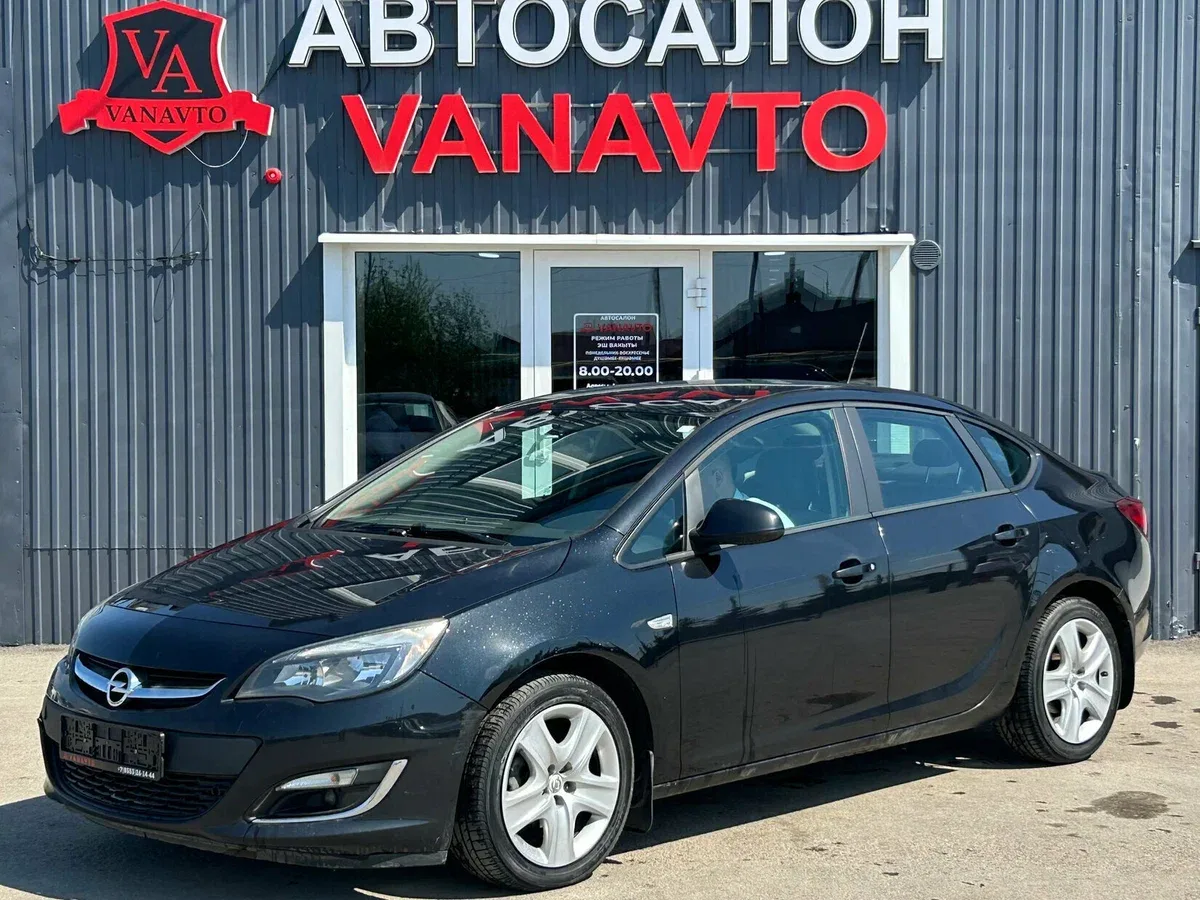 Opel Astra J Рестайлинг