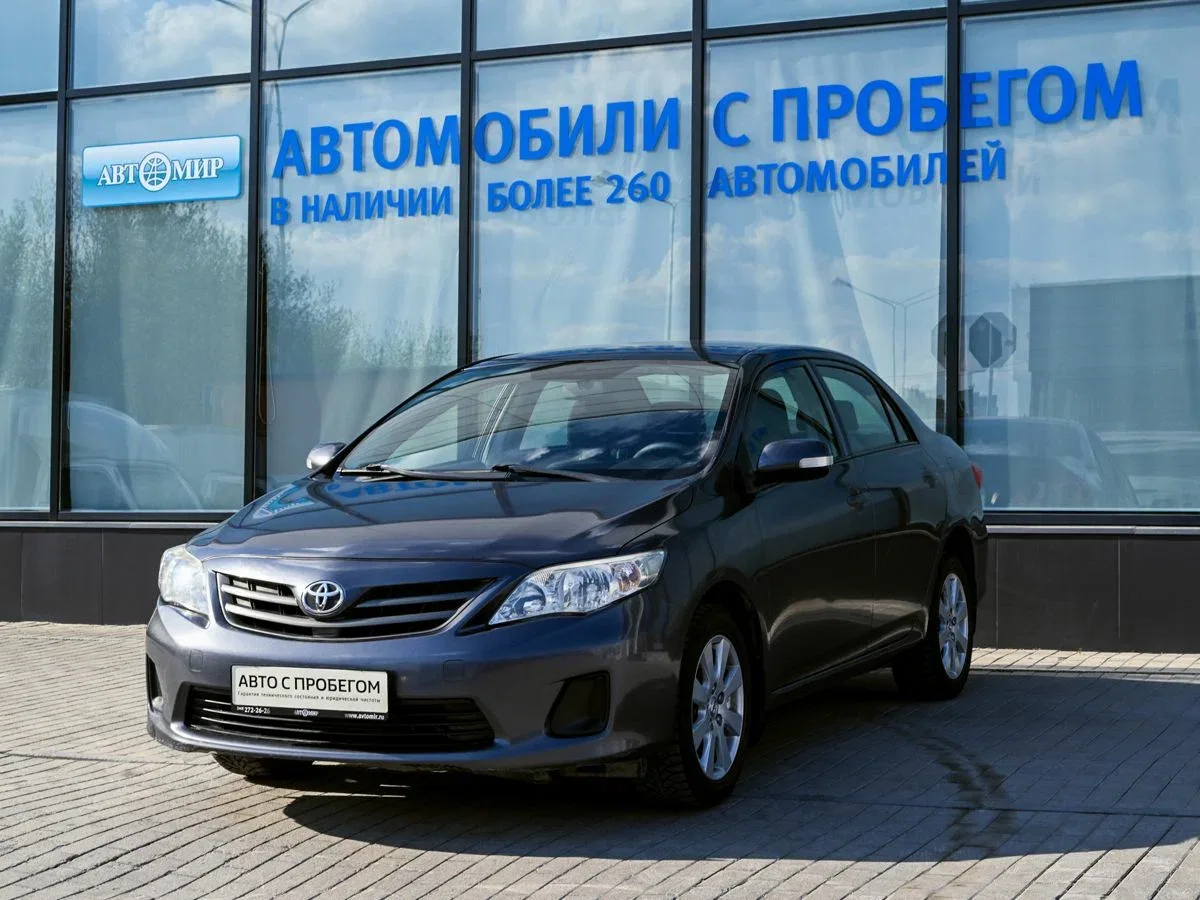 Toyota Corolla X (E140, E150) Рестайлинг