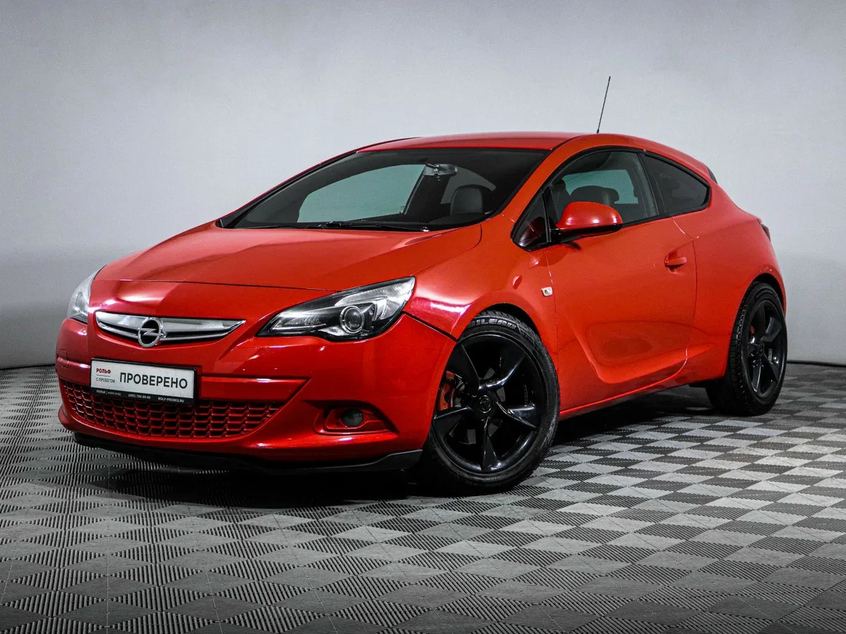 Opel Astra J Рестайлинг