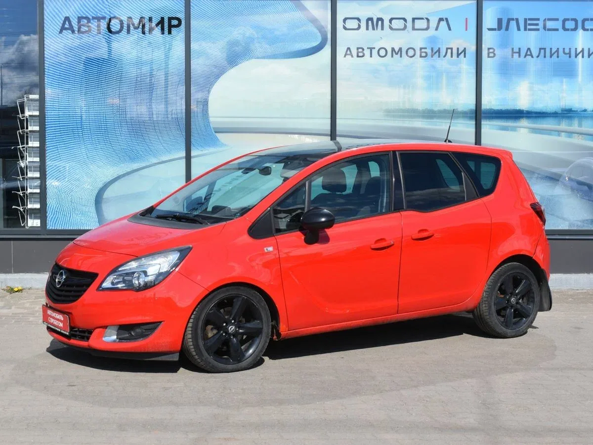Opel Meriva B Рестайлинг